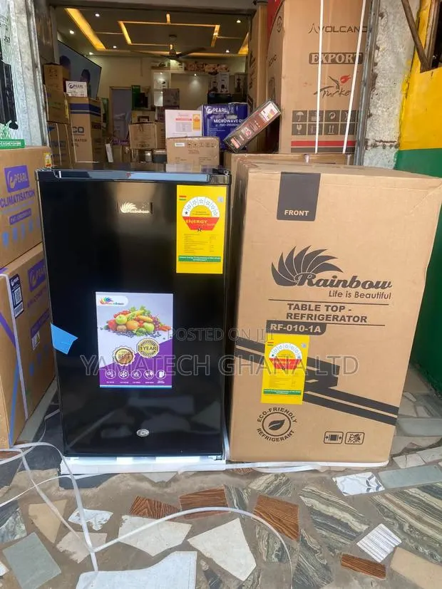 Best Quality Rainbow 90 Litre Single Door Table Top Fridge · Photo 1