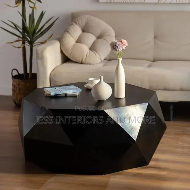 Center Table (Geometric)Black · Photo 1