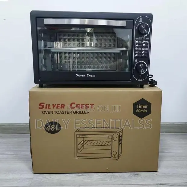 Silver Crest 48l Electric Oven Toaster Griller – Black · Photo 1