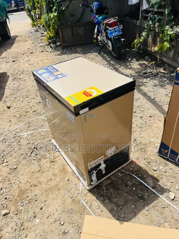 Available Now at Store Chest Gold Color Freezer 150l Nasco · Photo 1