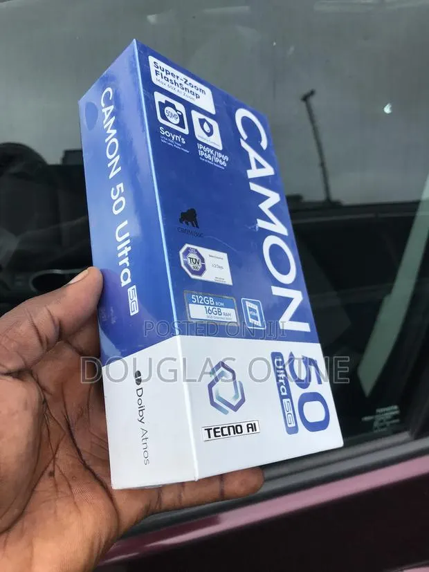 New Tecno Camon 50 Ultra 512 GB Black · Photo 1