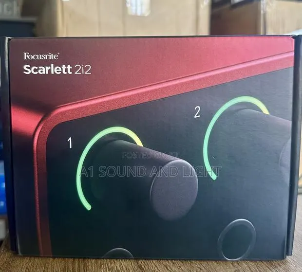 Focusrite Scarlett 2i2 4th Gen · Photo 1