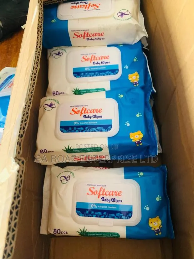Softcare Baby Wet Wipes Alcohol Free, (20pack X 60 Single Wipes) · Photo 2