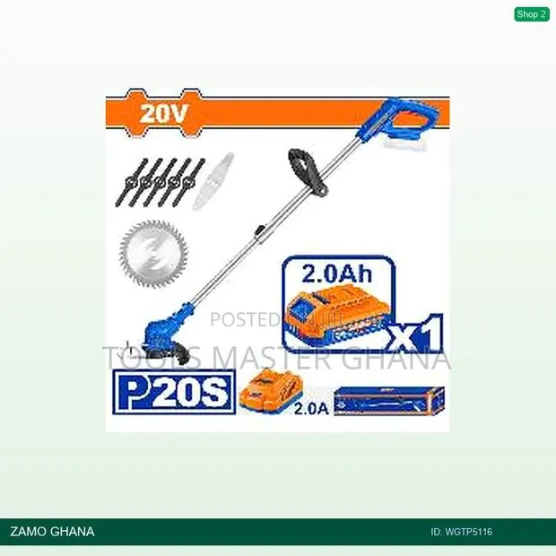 Cordless Grass - Wgtp5116 · Photo 1