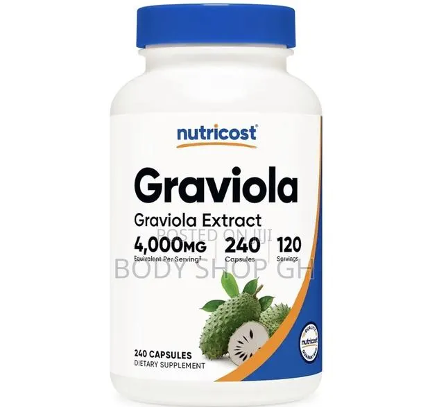 Graviola Extract 240 Capsules - Soursop (Annona Muricata) · Photo 1
