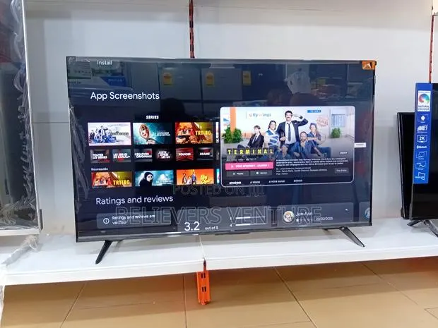 Operating System Google Tv the All New TCL Smart TVS 43inches Qled Tv · Photo 1