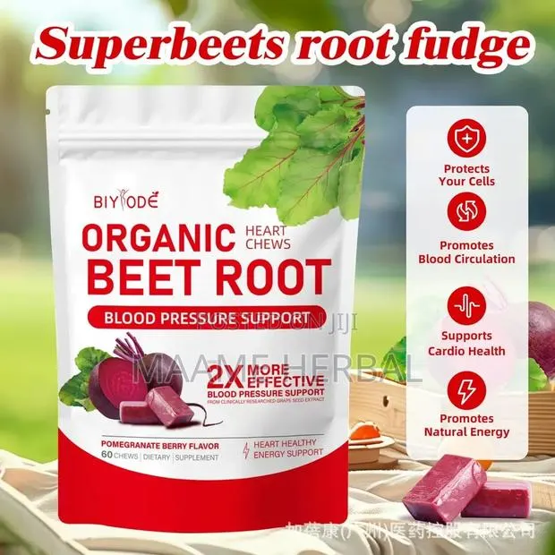 Organic Beet Root Chew(blood Pressure Support) · Photo 1