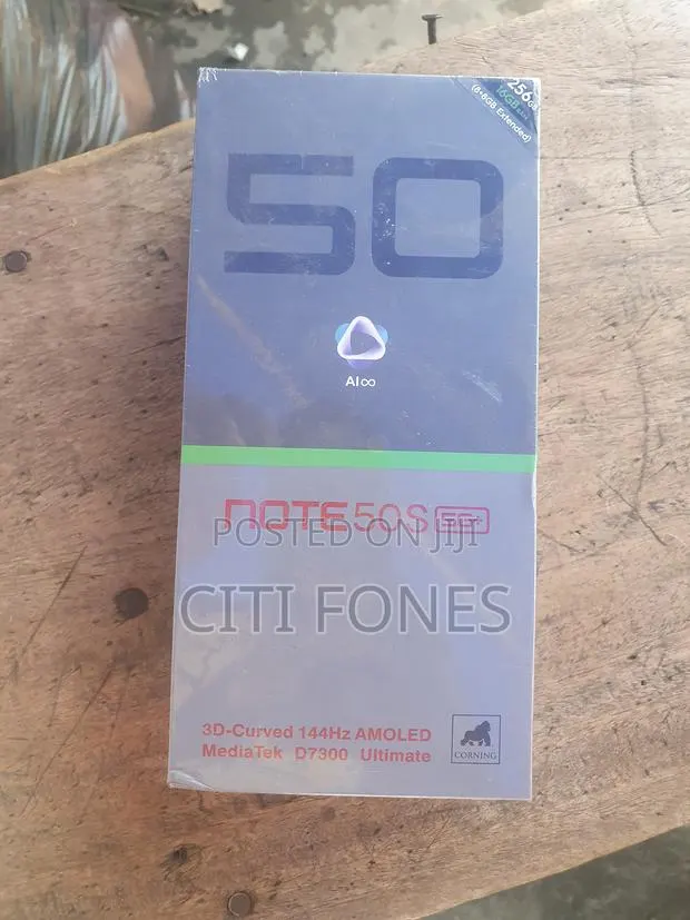 New Infinix Note 50s 256 GB Black · Photo 1