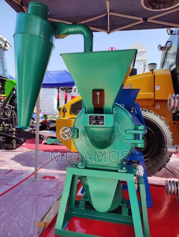 Commercial Grains Hammer Mill With 15hp Motor Set · Photo 1