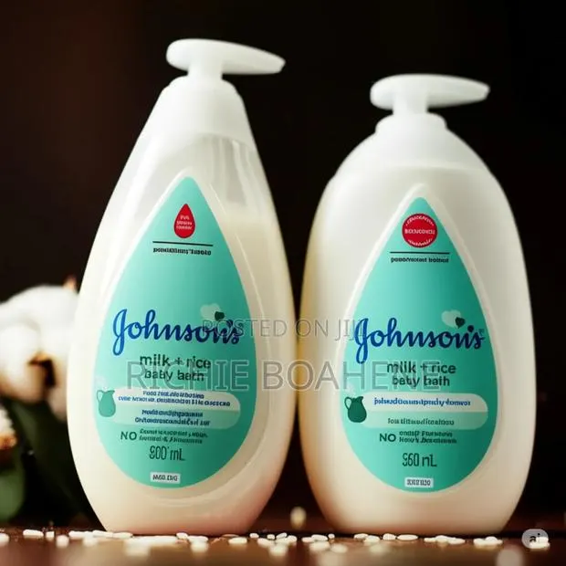 Johnson Rice and Milk Lotion and Bathing Gel · Photo 1