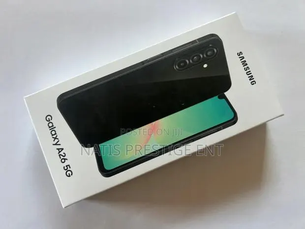 New Samsung Galaxy A26 256 GB Black · Photo 1