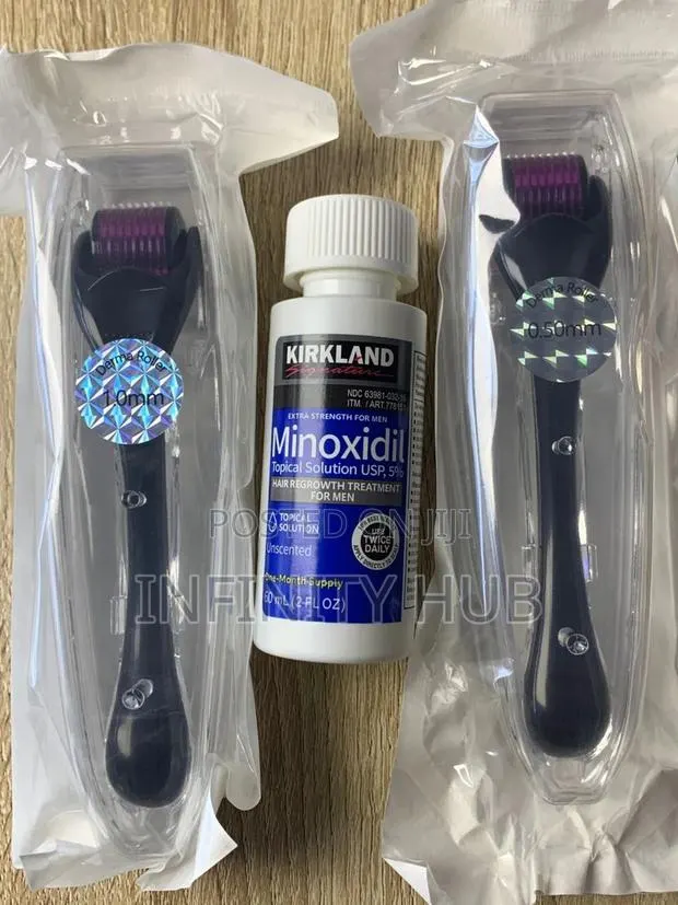 Original Kirkland Minoxidil and Roller · Photo 1