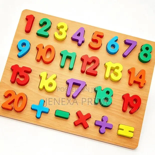 Hands-on Learning Numbers Puzzle · Photo 1