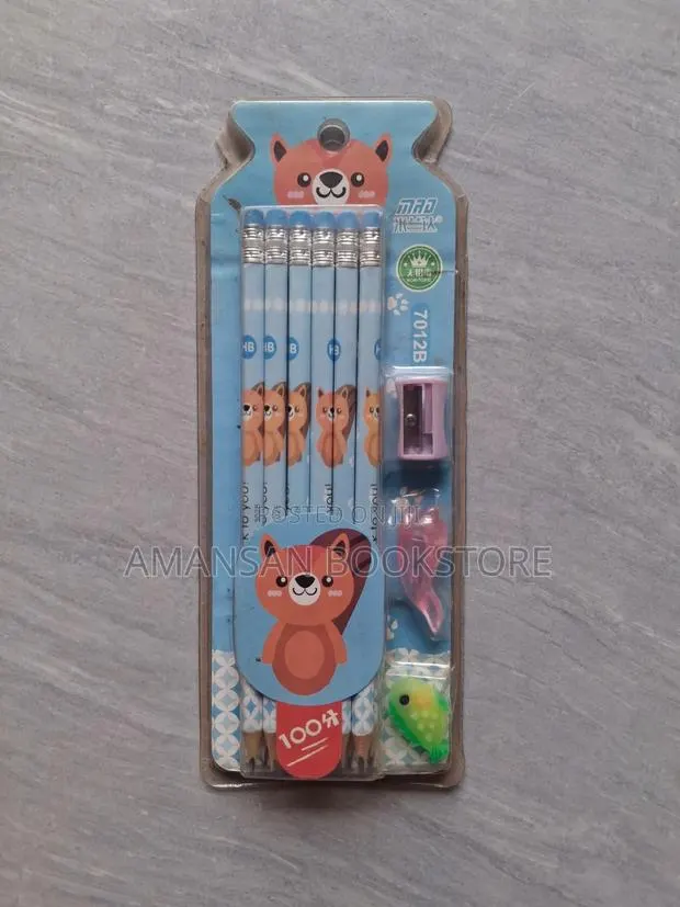 MRD Hb Pencils With Erasers and Sharperner · Photo 1