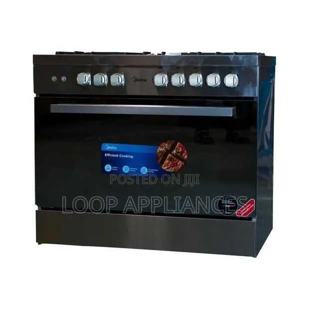 New Midea 5 Burner Gas Cooker With Oven and Grill - LMG90030 · Photo 1
