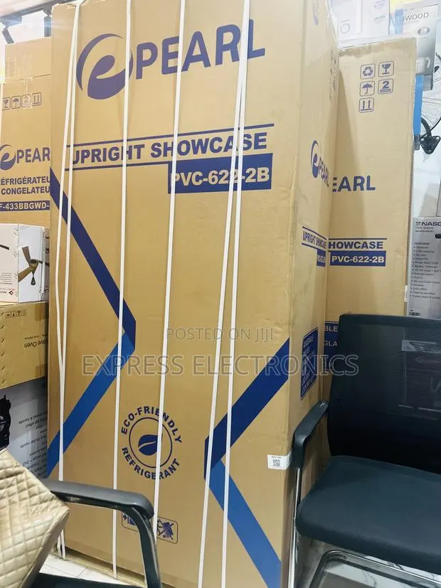 High Quality Double Door Display Fridge Pearl PVC-622 · Photo 1