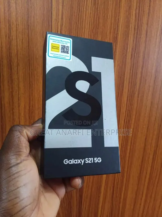 New Samsung Galaxy S21 5G 256 GB Black · Photo 1