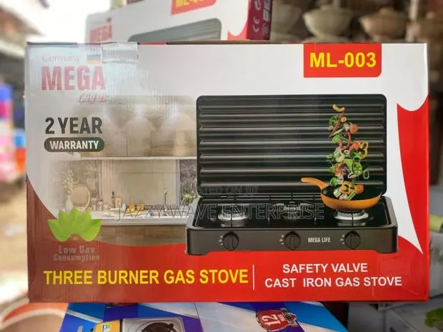 3 Burner Gas Stove · Photo 1