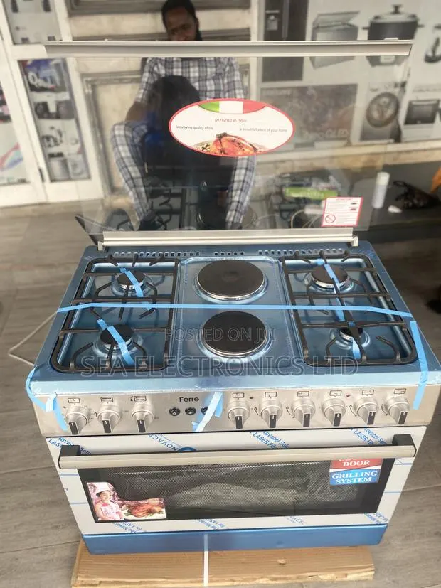 Ferre 90x60cm 4+2 Burner Freestanding Gas Cooker With Oven · Photo 1