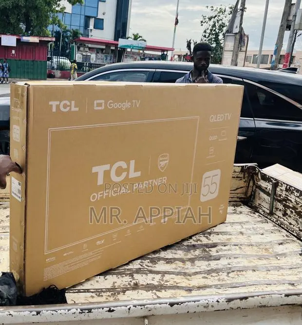 Adorable Classic TCL 55” Qled Smart Screen Television(Black) · Photo 1