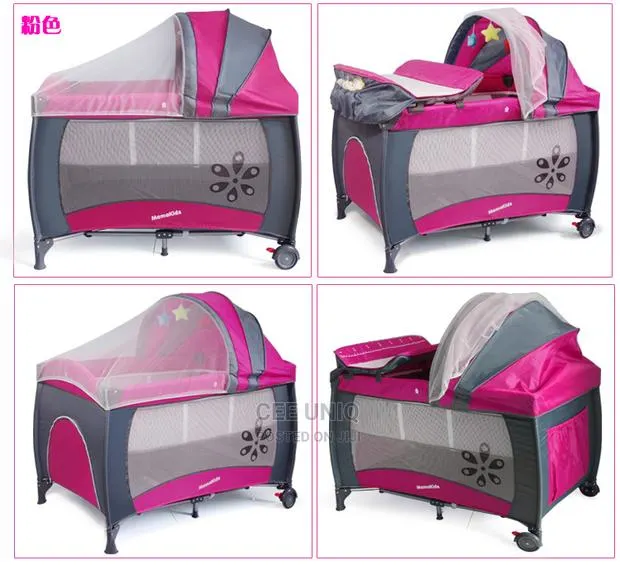 Foldable Baby Playpen Crib · Photo 1