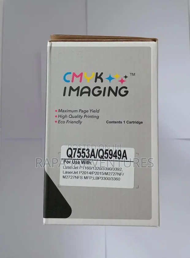 Cmyk 53A / 49A Black Toner · Photo 1
