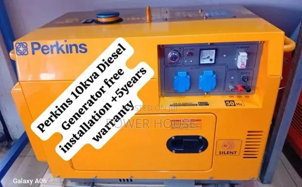 Guild Grid Perkins Diesel Generator 10kva Silent · Photo 1