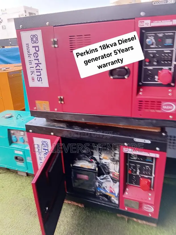 18kVA Perkins Diesel Generator – Powerful and Dependable · Photo 1