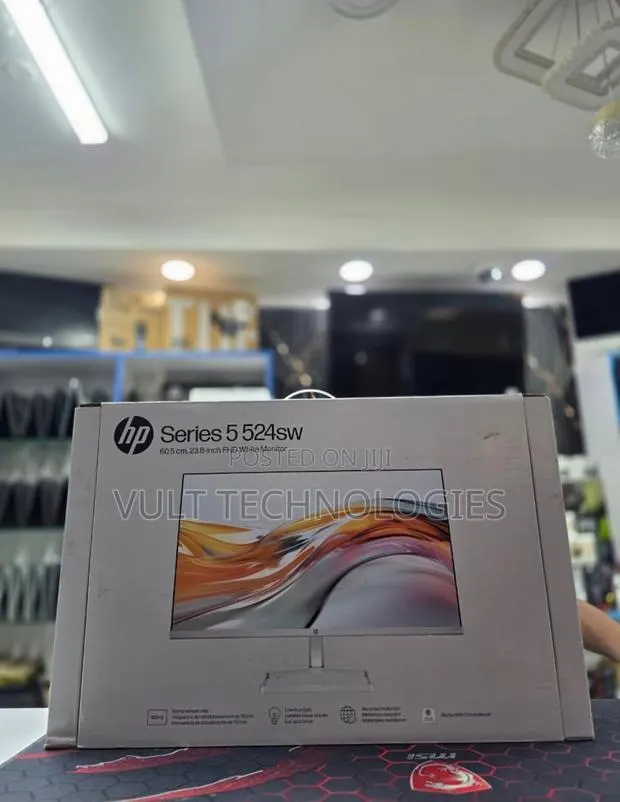 Hp Series 5 24” White Monitor · Photo 1