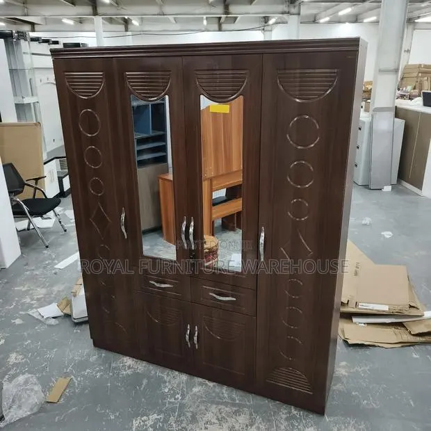 Coffee Color Wooden Wardrobe · Photo 1
