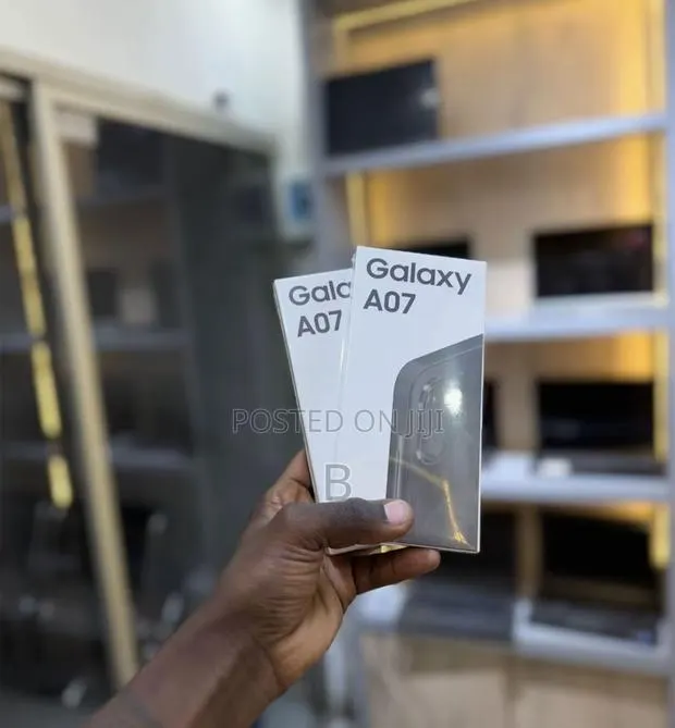 New Samsung Galaxy A07 64 GB Black · Photo 1