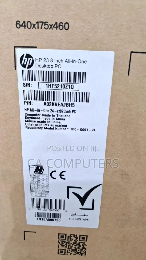 New Desktop Computer HP AiO 24 16GB Intel Core i7 SSD 512GB · Photo 1