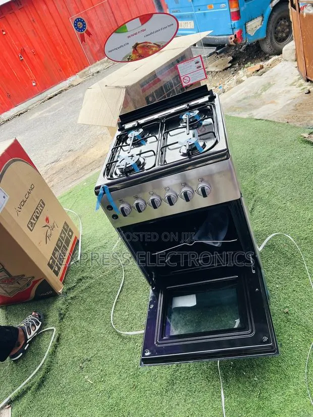 Zealous Sleek Gas Cooker Oven 4burner 50/60 New Line · Photo 1
