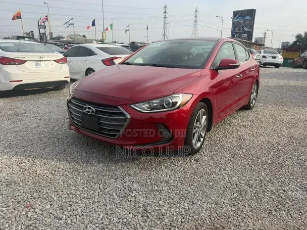Hyundai Elantra 2017 Red · Photo 1