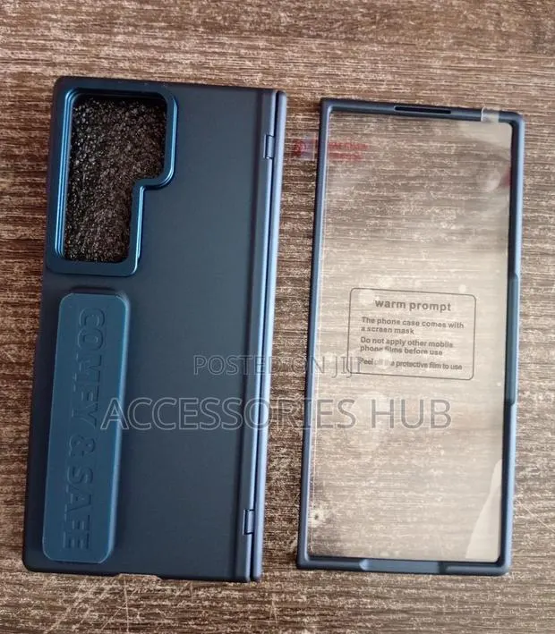 Samsung Z Fold 8 Ultra Case With Inbuilt Screen Protector and a Holder · Photo 1