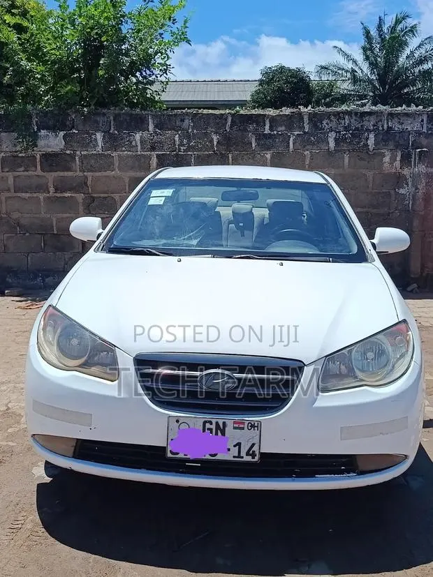 Hyundai Elantra 2010 White · Photo 1