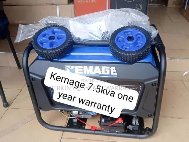 Kemage 7.5kva Petrol Generator – Superior Power Solution 7.5kva · Photo 1
