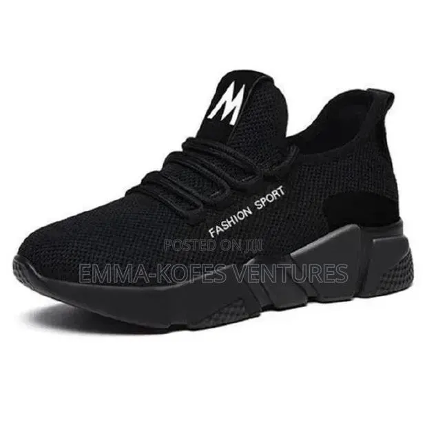 Fuxing Fashion Women Shoes Ladies Shoes Sneakers Women - Black · Photo 1