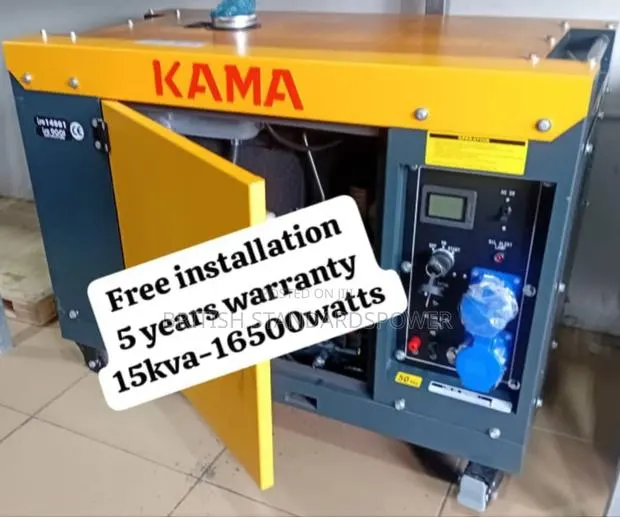 Adjustable Power Supply Alternator 15kva Diesel Genset · Photo 1
