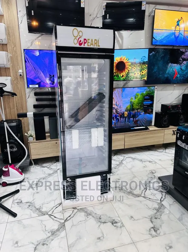 Stainless Steel Display Fridge PVC 424-2b Pearl · Photo 1