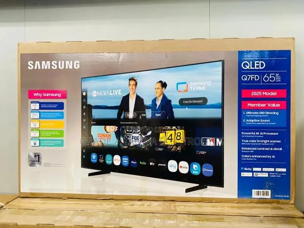 Quality Samsung 65inch Qled Google Smart Tv · Photo 1