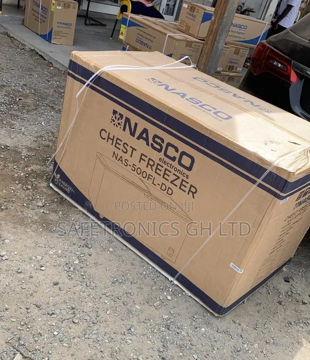 Original New Nasco 400ltrs Double Door Chest Freezer Nas-500fl-Dd · Photo 1