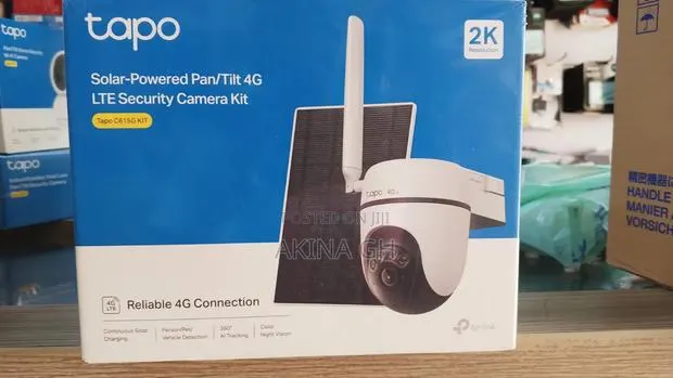 Tapo Solar-Power Pan/Tilt 4G LTE Security Camera Kit/ Tapo C615G KIT · Photo 1