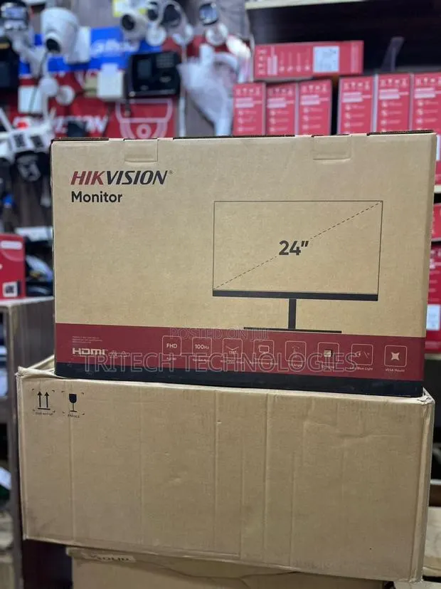 Hikvision 24 Inch’S Fhd 100hz Va Monitor Ds-d5024f2-av2 · Photo 1