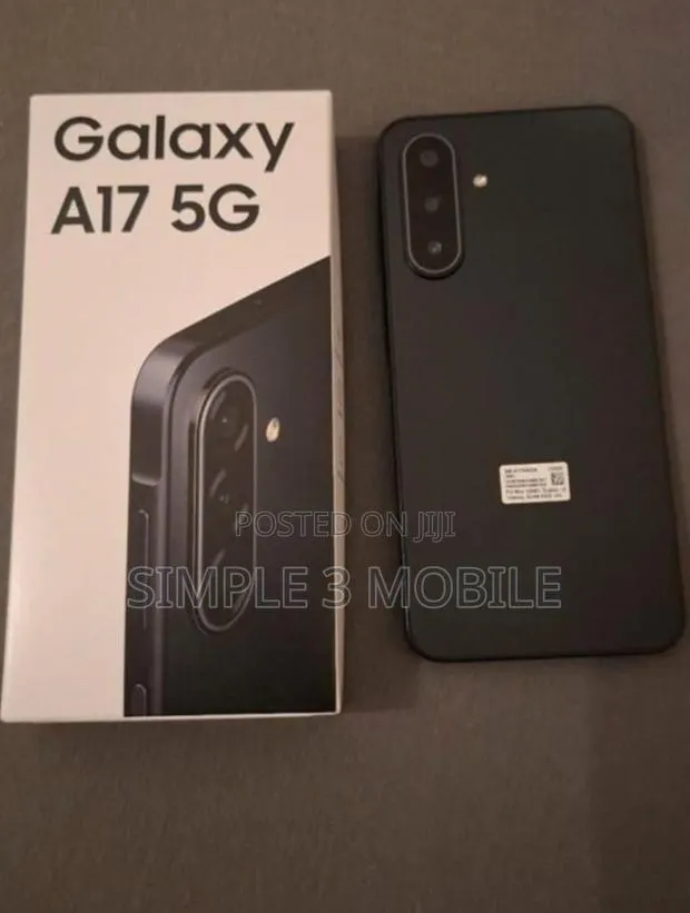 New Samsung Galaxy A17 5G 256 GB Black · Photo 1