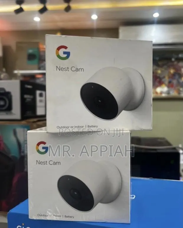 Google Nest Cam Outdoor or Indoor, Battery - 2nd Generation - 2 Count · Photo 1