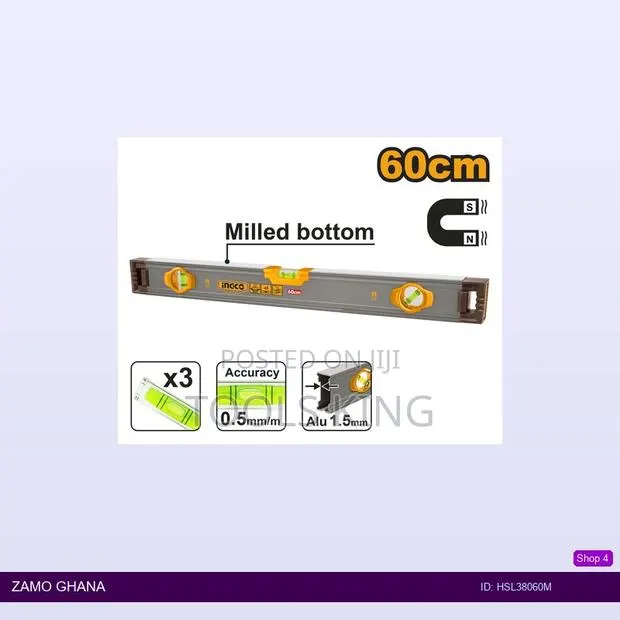 Spirit Level With Powerful - Hsl38060m · Photo 1