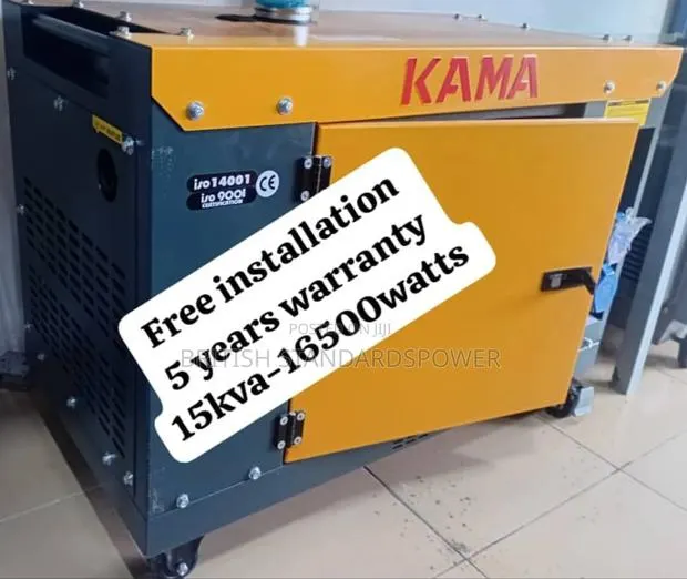 Kama Pure Power Source 15kva Diesel Generator Set · Photo 1