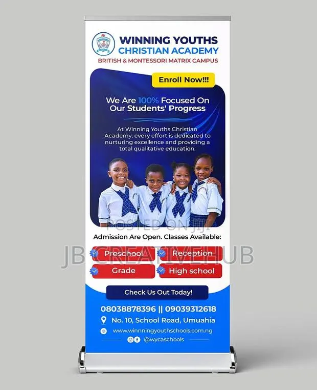 Pull-Up Banner Design Printing · Photo 1