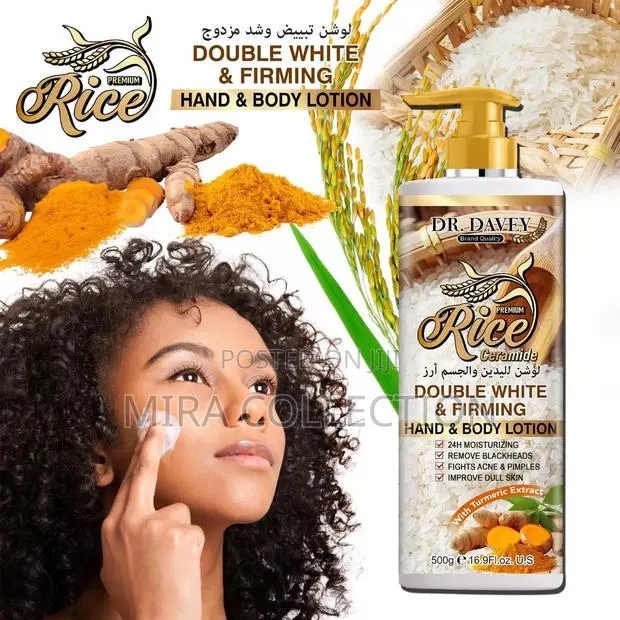 Dr Davey Rice Whitening and Firm Hand and Body Lotion · Photo 1